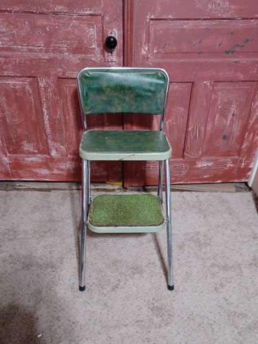 Vtg green chrome - vtg, midcentury
